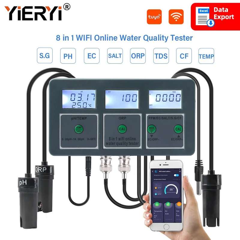 Yieryi WiFi Tuya Smart Water Tester
