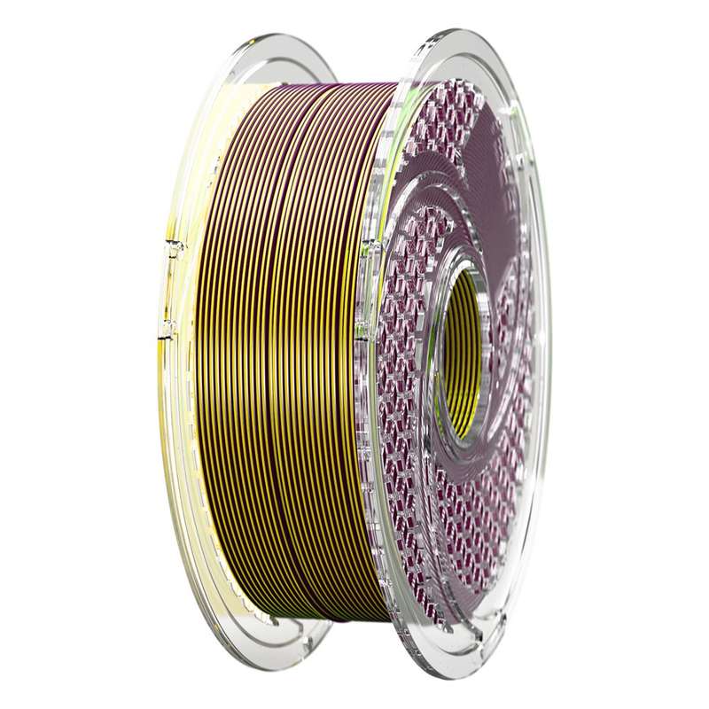 SA Filament PLA+ Silk Dual Filament Golden Indigo  Indigo Purple & Gold