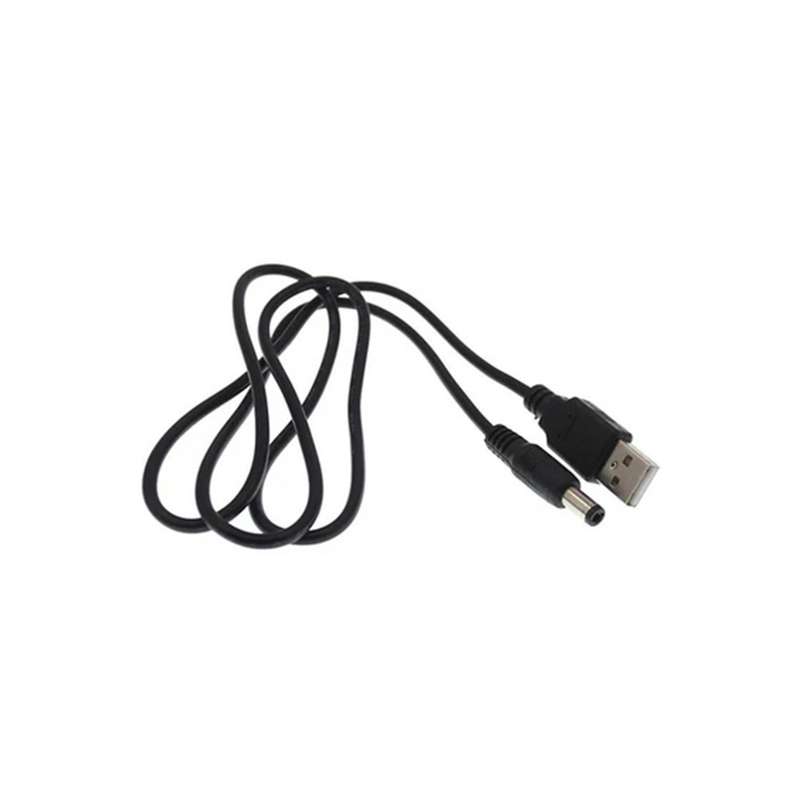 5.5mm USB Port To 5.5 x 2.5mm 5V DC Power Cable