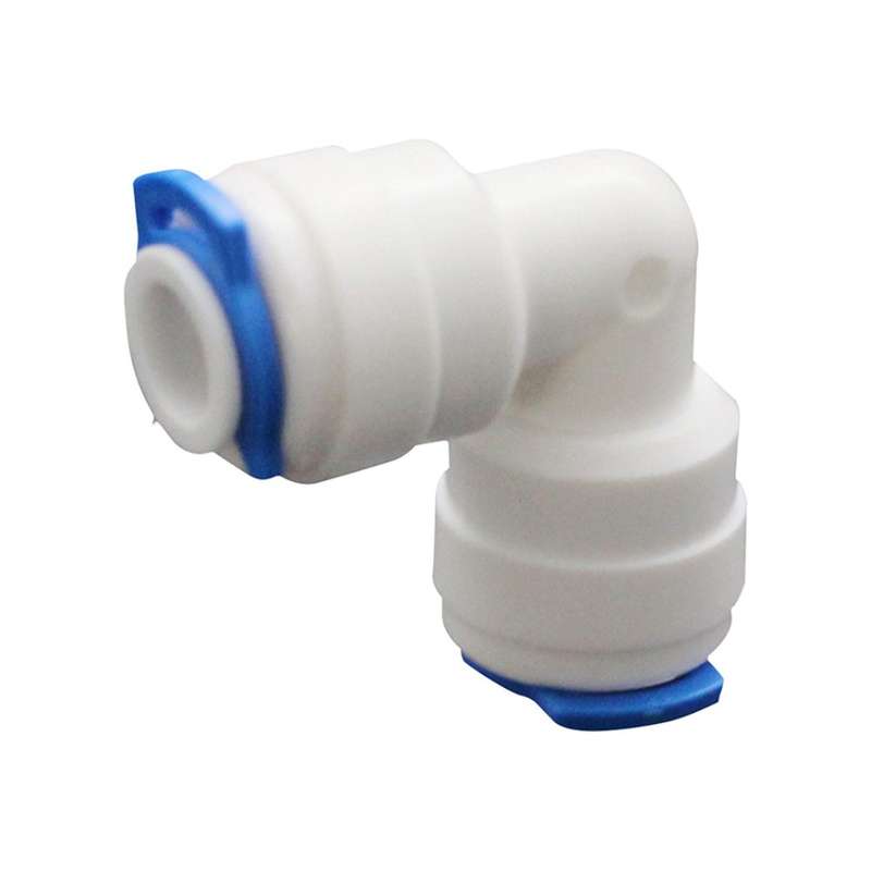 Quarter Inch Push Fit Connector - Quick connect - Available in 3 Styles - 1/4 Inch Elbow