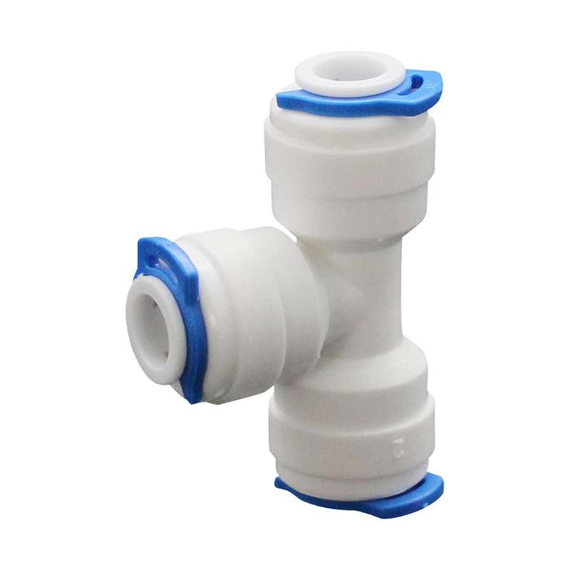 Quarter Inch Push Fit Connector - Quick connect - Available in 3 Styles - 1/4 Inch T Piece