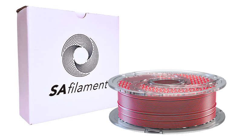 SA Filament PLA+ Silk Dual Filament Candy Cane