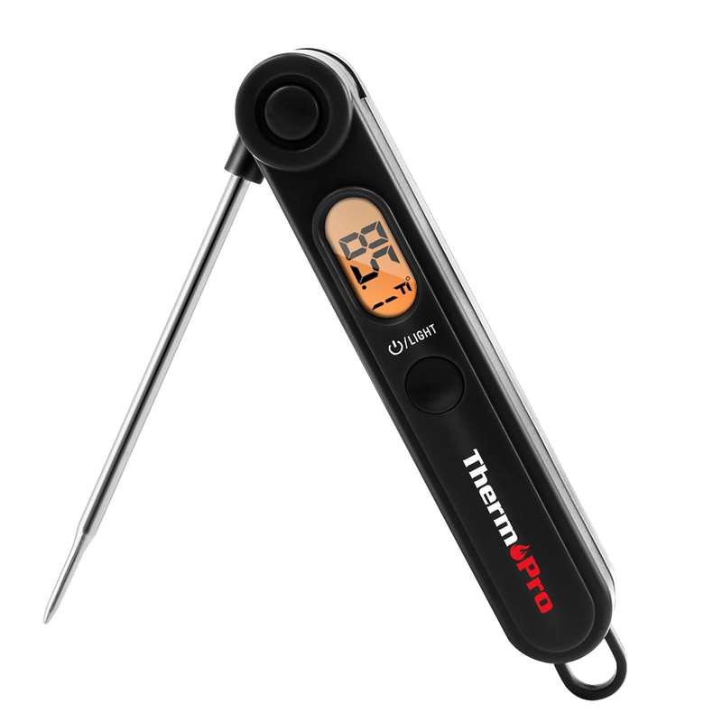 ThermoPro Digital Meat Thermometer - Available in Various Colours Black