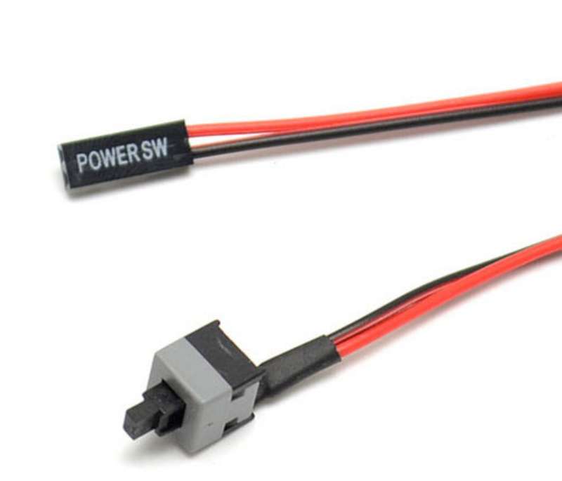 Motherboard Power / Reset Switch Button Host Cable Adapter - 3g
