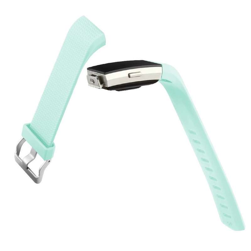 Fitbit Charge 2 Silicon Band - Adjustable Replacement Strap - TEAL Large