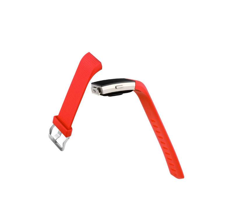 Fitbit Charge 2 Silicon Band - Adjustable Replacement Strap - Salmon (Small)