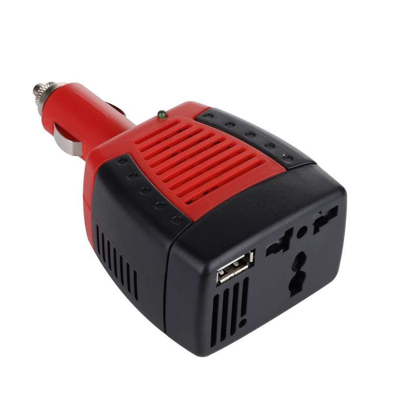 BACKORDER - 75W DC to AC Power Inverter - Car Cigarette Lighter Charger
