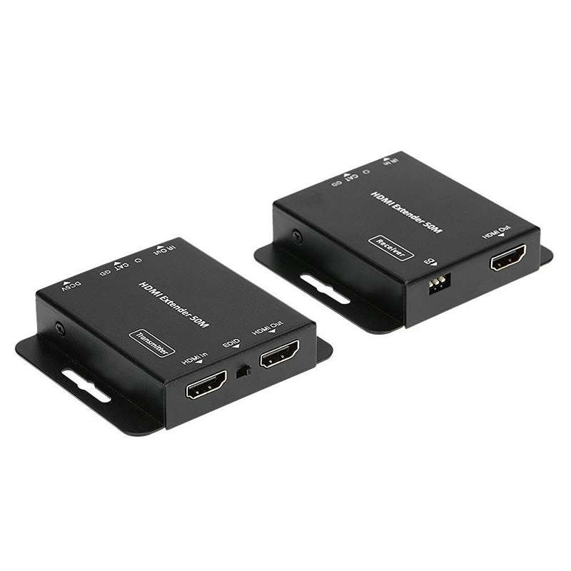 HDCVT HDMI Extender 50m slim with IR POE - HDCVT