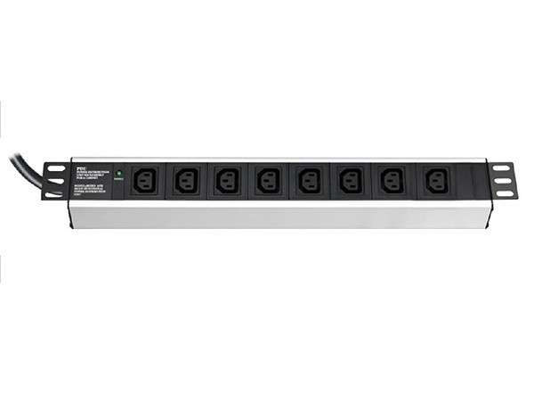 CAB-P08IEC 8 Way C13 IEC Aluminium Rack Mount PDU - Scoop
