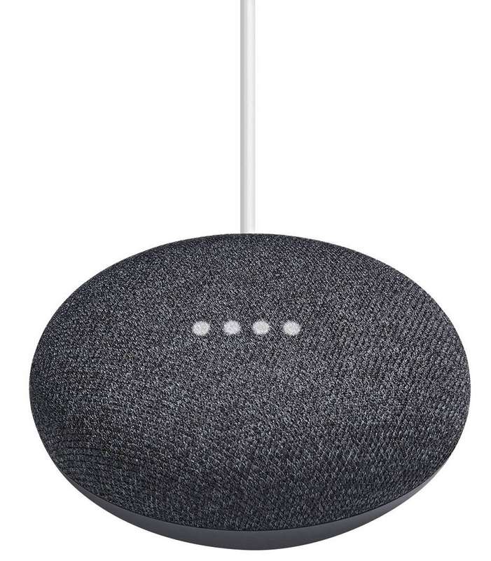 Google Home Mini Smart Speaker - Charcoal