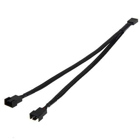Unbranded MOLEX004  4 Pin PWM to 3/4 Pin Dual PWM Computer Case Fan Cable - Unbranded