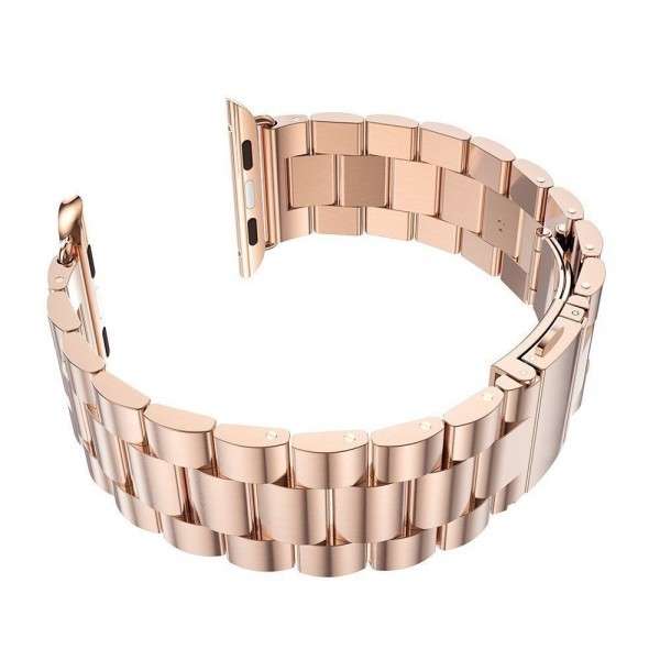 Apple Stainless Steel Watch Strap 38mm-Rose Gold