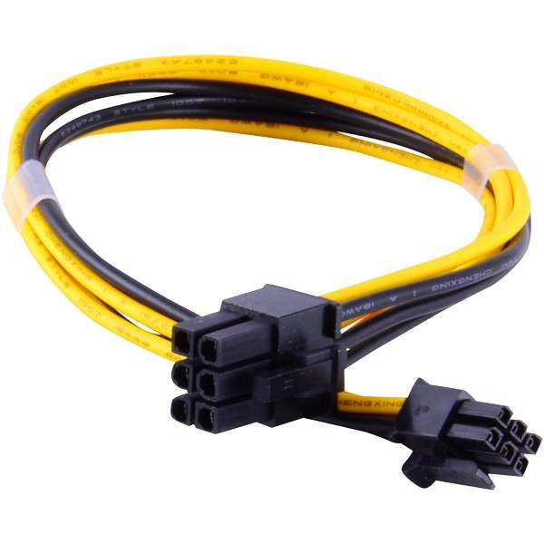 Microworld ATX006 6pin Male to 6pin Male 30cm - Microworld