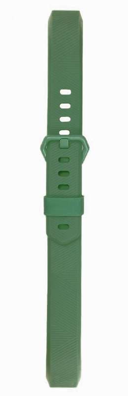 Fitbit Alta Silicon Band - Adjustable Replacement Strap with buckle - Olive Green Large