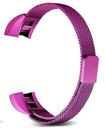 FITBIT ALTA Milanese Loop Watch Strap-Purple
