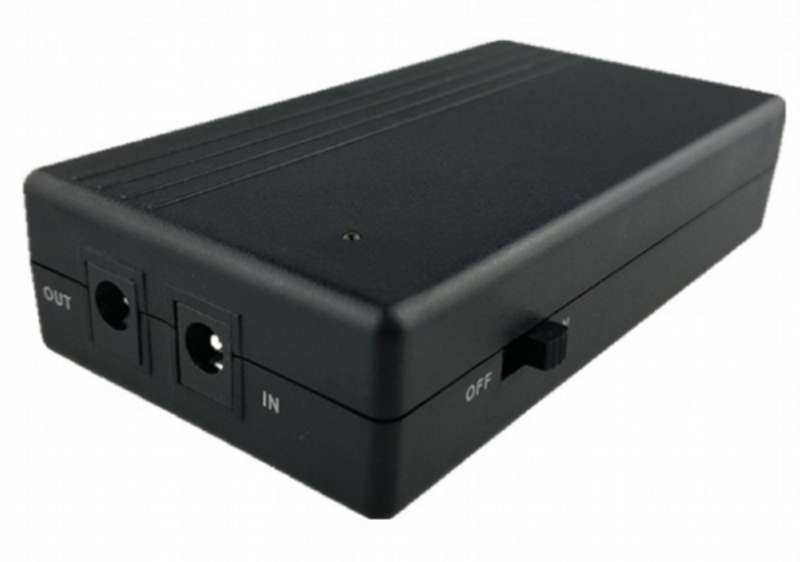 Mini DC UPS (16500mAh) Backup Battery Power Bank Supply (44.4Wh) - 12V Router, CCTV, Wifi Backup