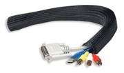 Manhattan 502962 Cable FlexWrap Colour: Black - Manhattan
