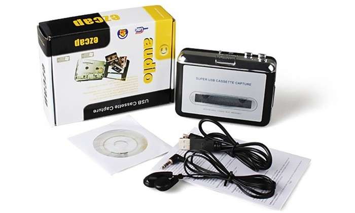 EZCAP 218 - USB Cassette Tape to Mp3 converter (PC) - 252g