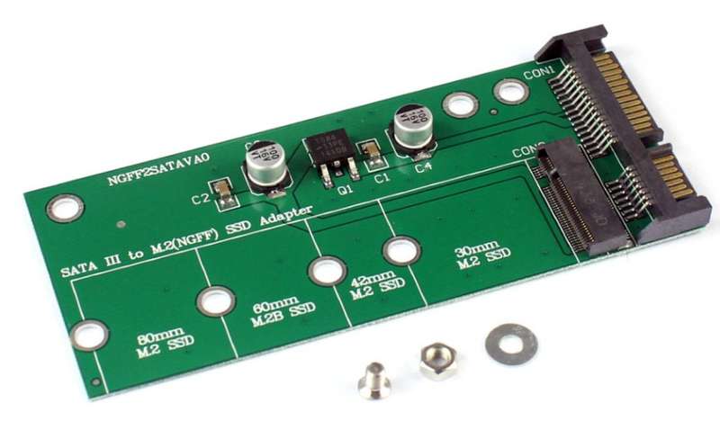 NGFF M.2 SSD to 2.5 SATA 3 Converter