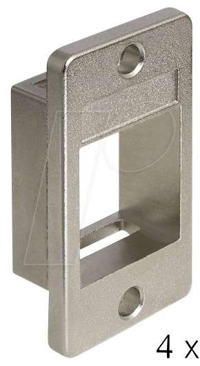 DELOCK 4-PIECE KEYSTONE MOUNTING ENCLOSURE (86413)