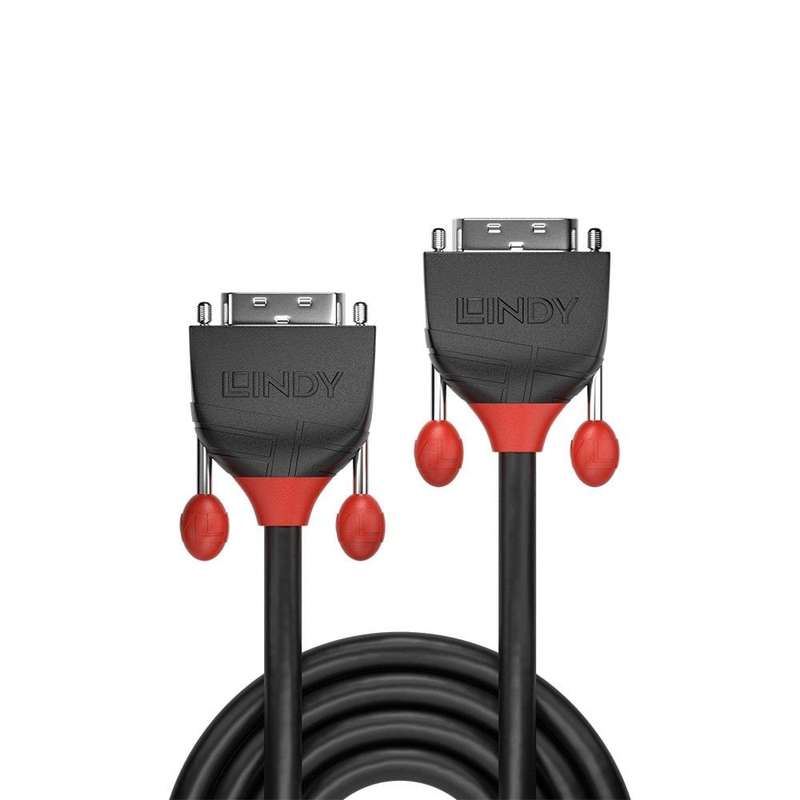 LINDY 3M DVI-D MM DUAL LINK CBL-BLACK LINE (36253)