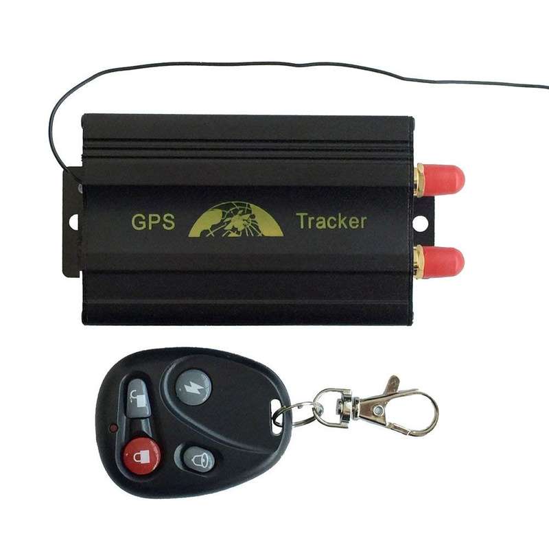 GSM GPS Tracker with Remote Control and free PC Software Google Maps link for real time tracking -