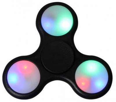 Volkano VK-5013-BK Spin Series Glow Spinner - Volkano