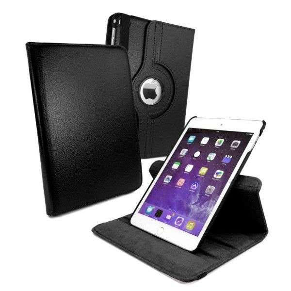 Tuff-Luv - Rotating SleepCase for Apple iPad Mini 4 and iPad Mini 5 (2019)  Black