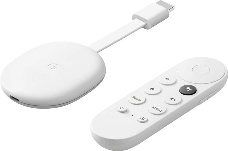 Chromecast with Google TV 4K HDR- Snow