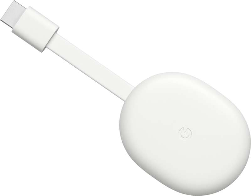 Chromecast with Google TV 4K HDR- Snow