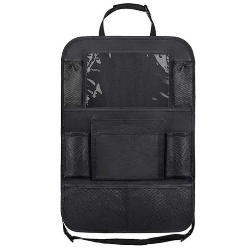 Backseat Car Organizer 8 Storage Pockets with Clear Tablet Holder
