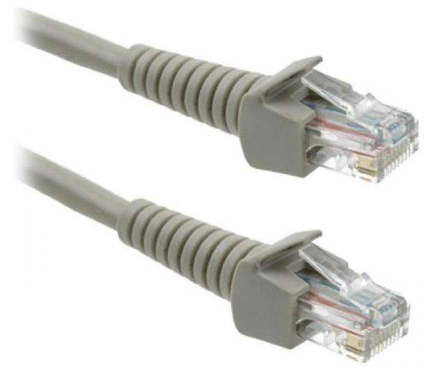 Microworld 3m CAT5e Network Flylead Light Grey