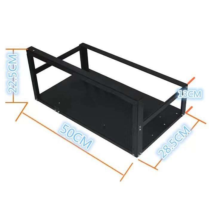 Mining Case Rig Frame (up to 6/8 GPU) for ETH/ETC/ZEC/BTC/Bitcoin/Ethereum/Dogecoin