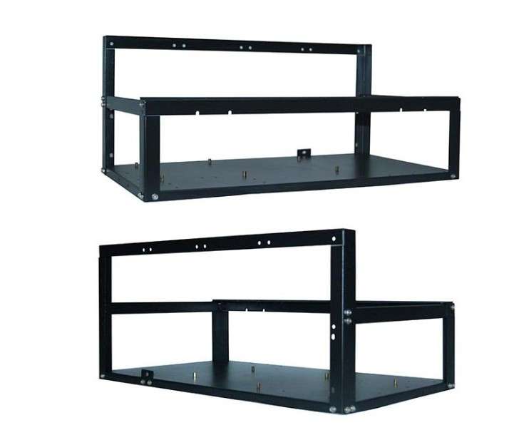 Mining Case Rig Frame (up to 6/8 GPU) for ETH/ETC/ZEC/BTC/Bitcoin/Ethereum/Dogecoin