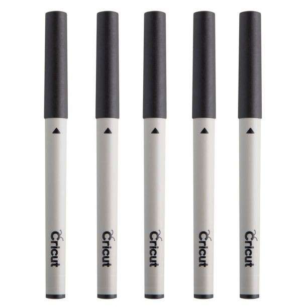 Cricut 2002948 Explore/Maker Multi-Size Pen Set - 5-pack - Black