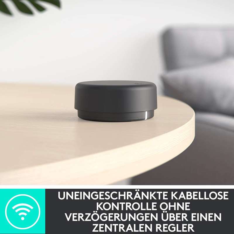 Logitech Z407 Bluetooth computer speakers with subwoofer and wireless control - Black