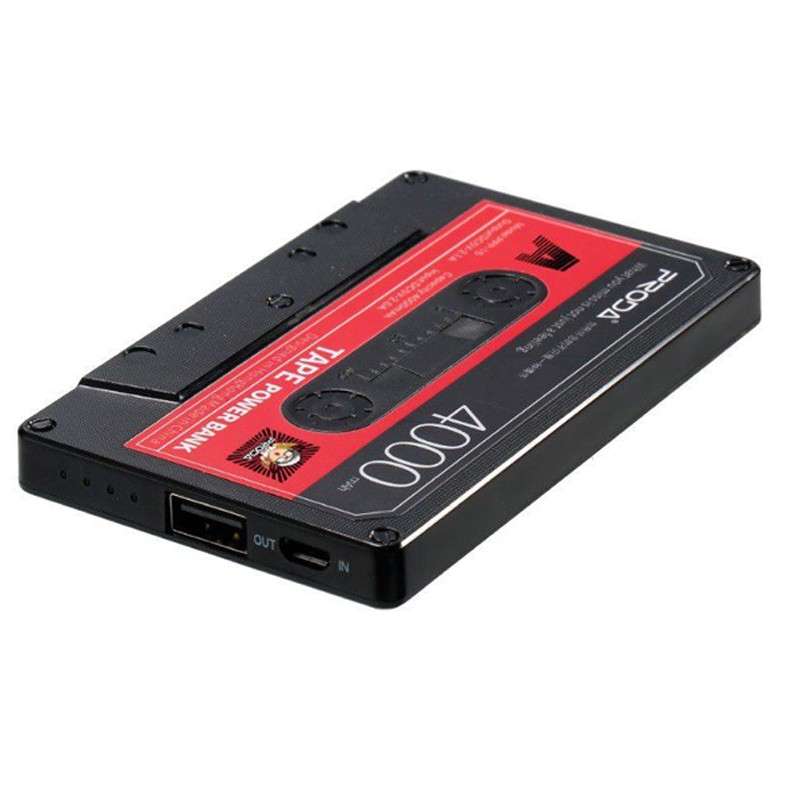 REMAX TAPE POWERBANK 4000MAH BLACK+RED (PPP-15)