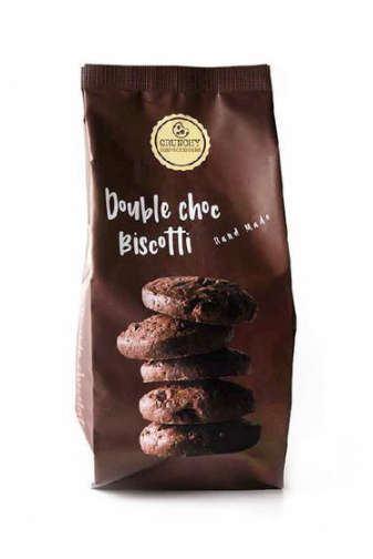 CRUNCHY CONFECTIONERS Biscotti Double Choc Chip Cookies - 180g