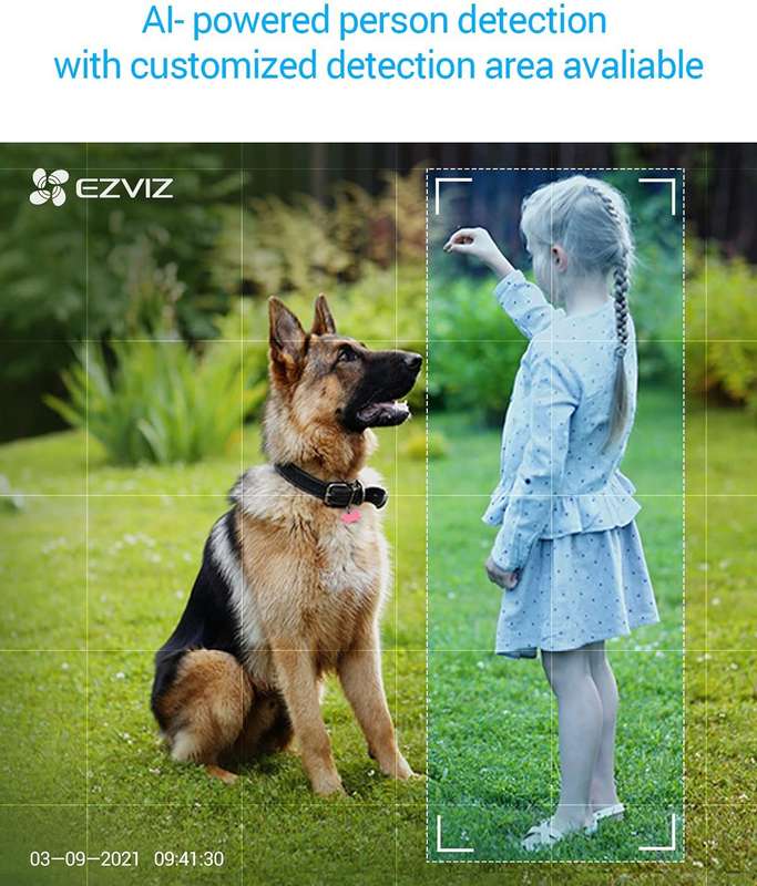 EZVIZ C8C 1080p Outdoor Pan/Tilt Camera 2MP