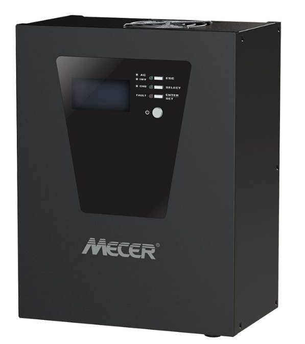 MECER 2400VA 1800W 24V W/MPPT INVERTER