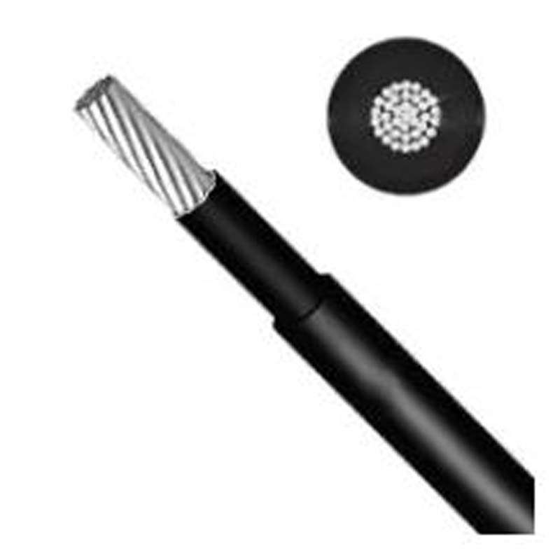 10mm2 Single-core HV DC Cable 1m - Black
