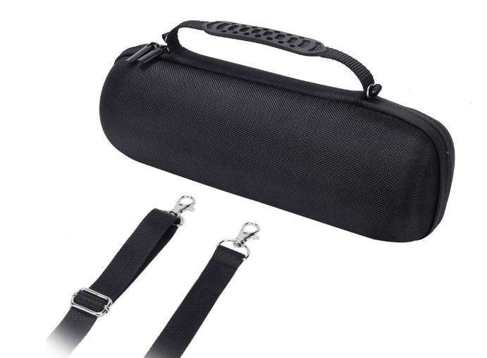 Tuff-Luv EVA Hard Storage Case & Shoulder Strap  for JBL Charge 5 - Black