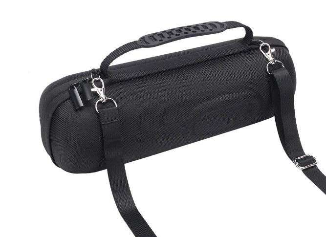 Tuff-Luv EVA Hard Storage Case & Shoulder Strap  for JBL Charge 5 - Black