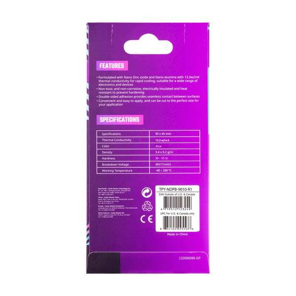 Cooler Master Thermal pad Pro - 1.0mm
