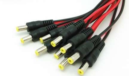 OEM Pigtail Male Plug With Block 30m 10 Pack  DC-PIGTAIL
