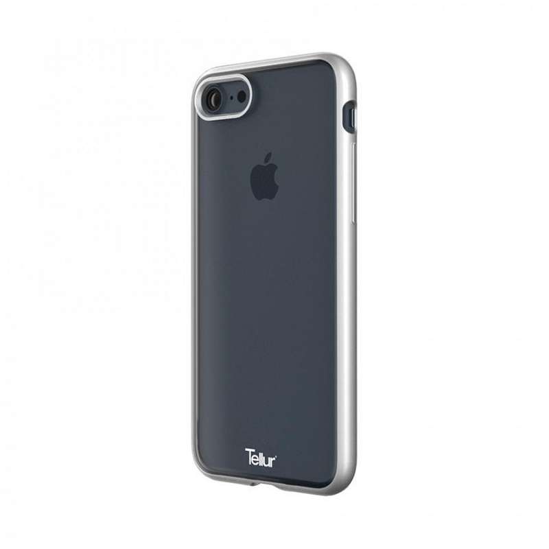 Tellur Premium Cover Fluid Fusion for Apple iPhone 7/8, Metallic Gray