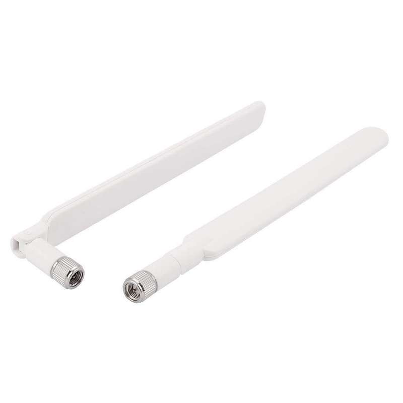 Huawei External 3G/4G Antenna for Huawei B315, B593, B525, ZTE MF283 Router (2 antennas) - WHITE