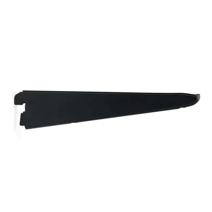 Wallband Bracket, Black, 220mm (Pack of 2)