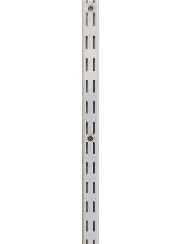 Double Slot Wallband, White, 1280mm