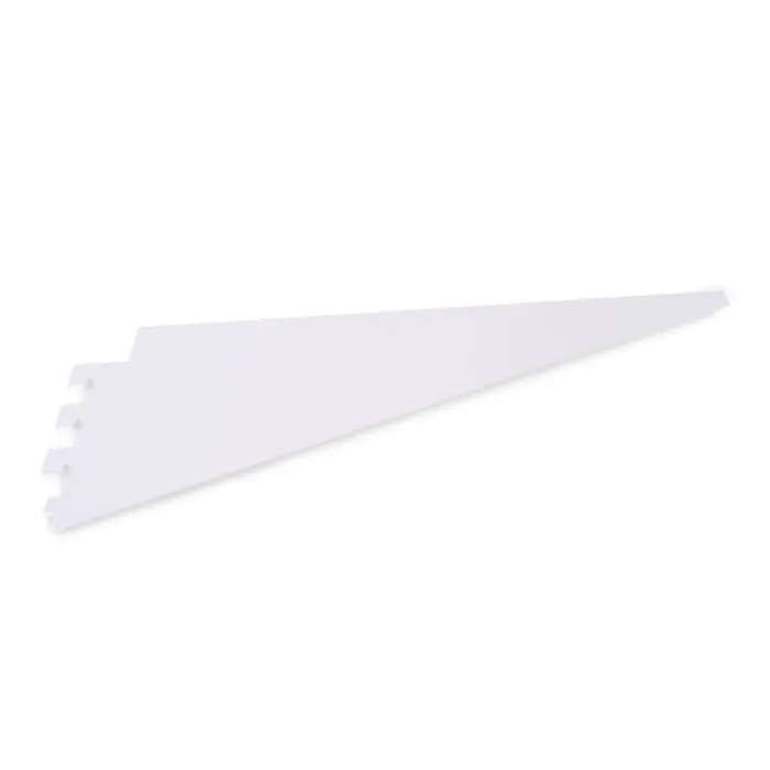 Wallband Bracket, White, 428mm, 2 Pieces
